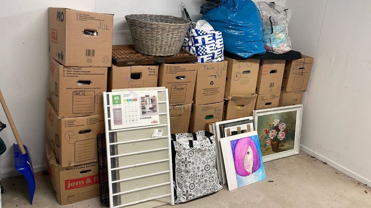 Packat bohag redo för flytt med Artway