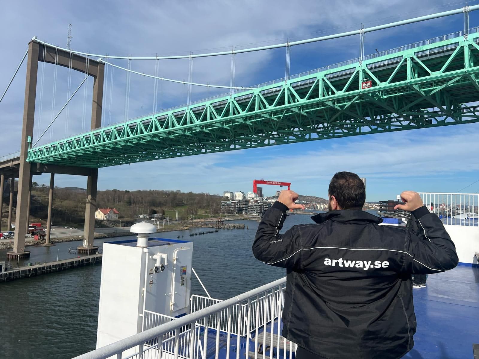 Artway's team and vehicle fleet gathered in Helsingborg
